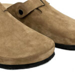 Sabot anatomico da uomo in scamosciata /