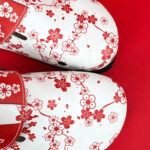 Sabot anatomico colorato con sottopiede in scamosciata /