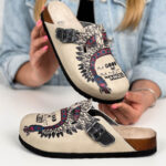 Sabot anatomico colorato con sottopiede in scamosciata / Sabot anatomico colorato con sottopiede in scamosciata /