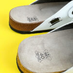 Ciabatte per cucina con sottopiede in scamosciata /