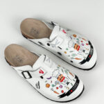 Ciabatte per cucina con sottopiede in scamosciata /