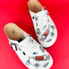 Sabot anatomico colorato con sottopiede in pelle Sabot da lavoro donna Colorate 5 Sabot anatomico colorato con sottopiede in pelle Sabot da lavoro donna Colorate 5