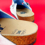 Ciabatte per veterinari con sottopiede in pelle /