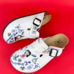 Ciabatte per laboratorio con sottopiede in pelle / Ciabatte per laboratorio con sottopiede in pelle /