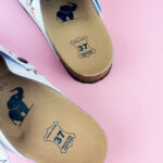 Ciabatte per farmacisti con sottopiede in pelle /