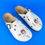 Ciabatte per infermiere con sottopiede in plle / Ciabatte per infermiere con sottopiede in plle /