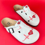 Ciabatte per infermiere con sottopiede in plle / Ciabatte per infermiere con sottopiede in plle /