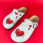 Ciabatte per infermiere con sottopiede in plle / Ciabatte per infermiere con sottopiede in plle /