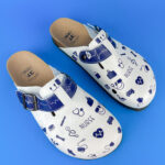 Ciabatte per infermiere con sottopiede in plle / Ciabatte per infermiere con sottopiede in plle /