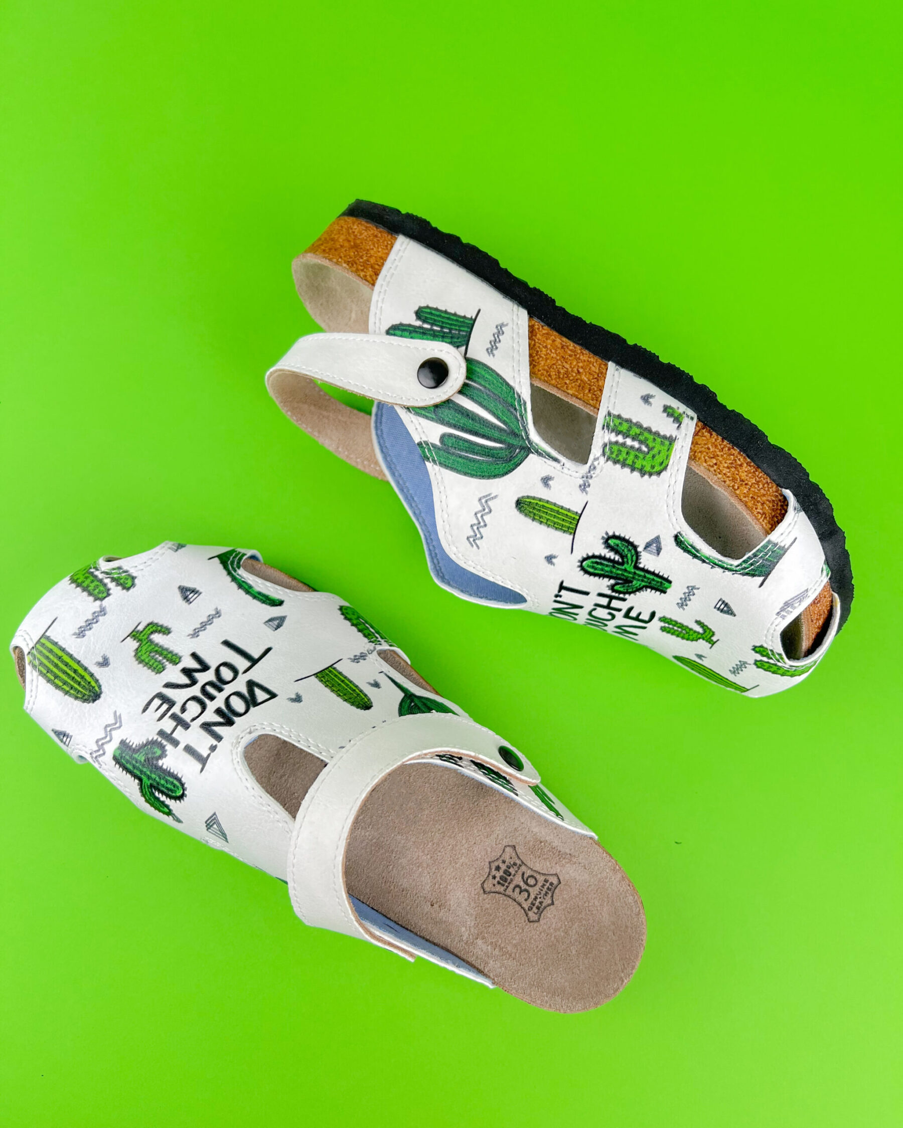 Sabot anatomico colorato con sottopiede in scamosciata