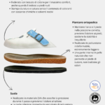 Sabot anatomico colorato con sottopiede in scamosciata /