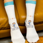 Calzini colorati a fantasia per donna /