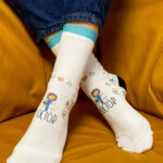 Calzini colorati a fantasia per donna /