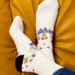 Calzini colorati a fantasia per donna / Calzini colorati a fantasia per donna /