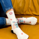 Calzini colorati a fantasia per donna /