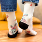 Calzini colorati a fantasia per donna /