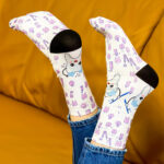 Calzini colorati a fantasia per donna / Calzini colorati a fantasia per donna /