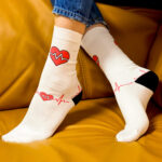 Calzini colorati a fantasia per donna /