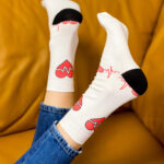 Calzini colorati a fantasia per donna /