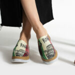 Ciabatte anatomiche con plateau in vera pelle / Ciabatte anatomiche con plateau in vera pelle /