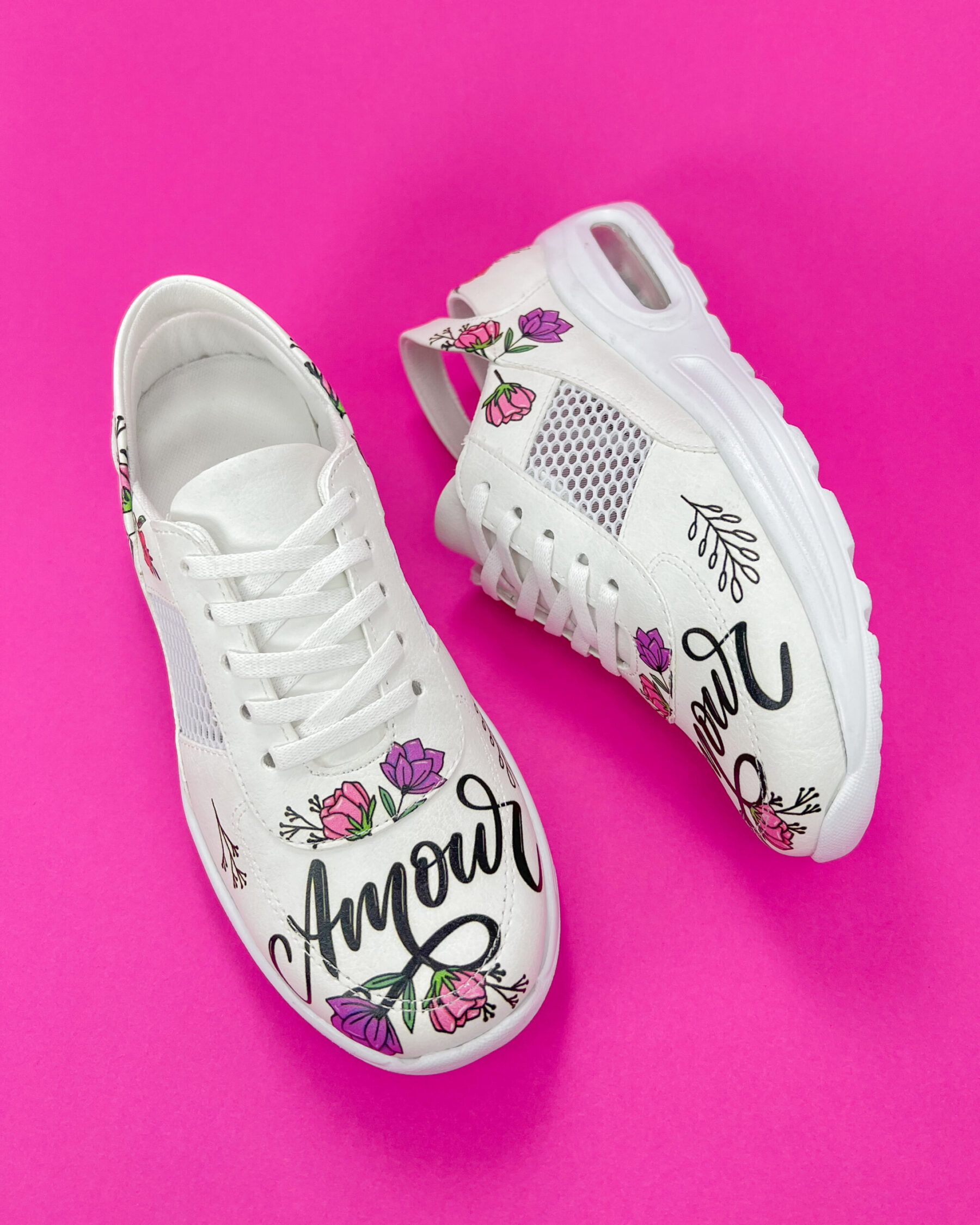 Scarpe da lavoro con stampa colorata 400013