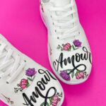 Scarpe da lavoro con stampa colorata 400013 /