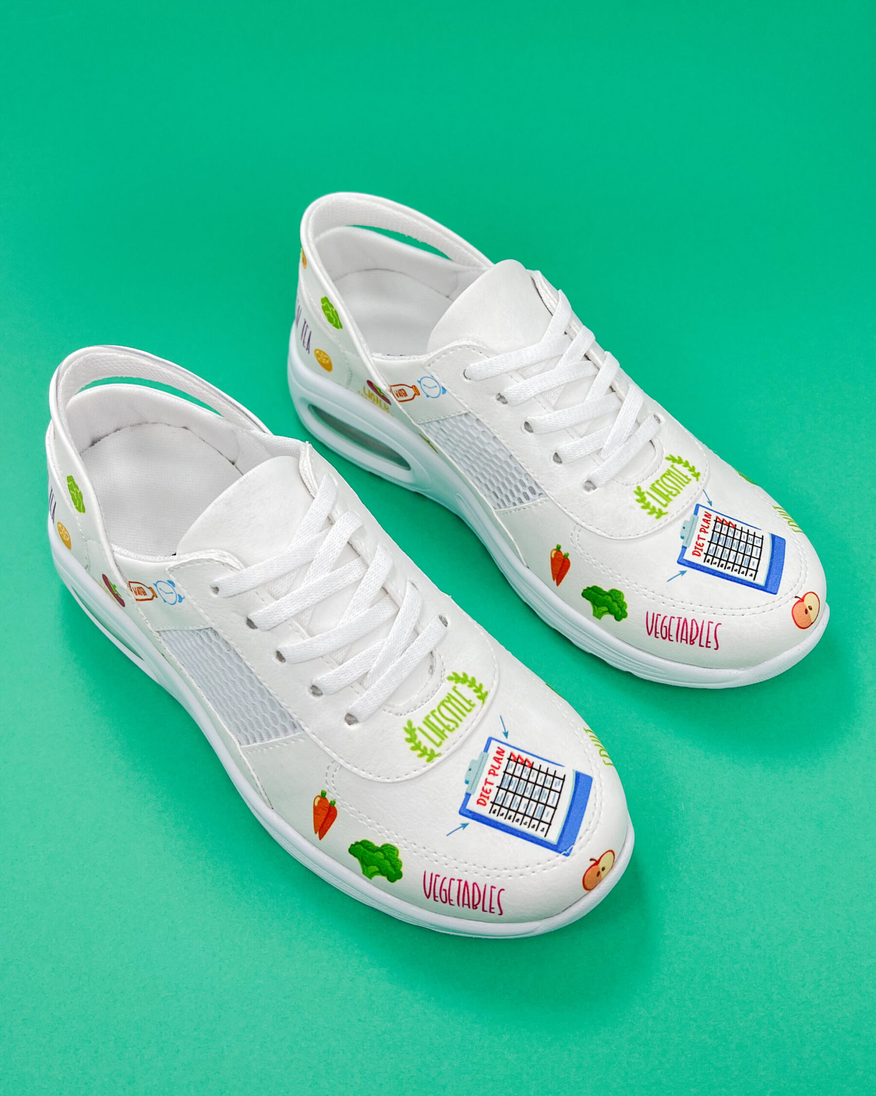 Scarpe da lavoro con stampa colorata 400014