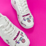 Scarpe da lavoro con stampa colorata 400015 / Scarpe da lavoro con stampa colorata 400015 /