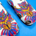 Sandali da donna fatte a mano con plantare ortopedico in vera pelle 700275 / Sandali da donna fatte a mano con plantare ortopedico in vera pelle 700275 /