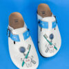 Sabot anatomico colorato con sottopiede in scamosciata Sabot da lavoro donna Colorate 6 Sabot anatomico colorato con sottopiede in scamosciata Sabot da lavoro donna Colorate 6