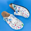 Sabot anatomico colorato con sottopiede in scamosciata Sabot da lavoro donna Colorate 5 Sabot anatomico colorato con sottopiede in scamosciata Sabot da lavoro donna Colorate 5