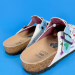 Ciabatte per dentisti con sottopiede in pelle / Ciabatte per dentisti con sottopiede in pelle /