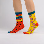 Calzini colorati a fantasia per donna / Calzini colorati a fantasia per donna /