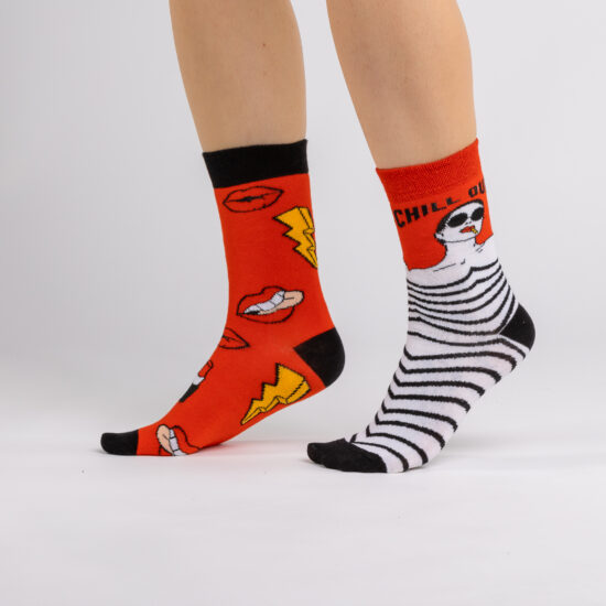 Calzini colorati a fantasia per donna Calzini colorati Calzini colorati a fantasia per donna Calzini colorati