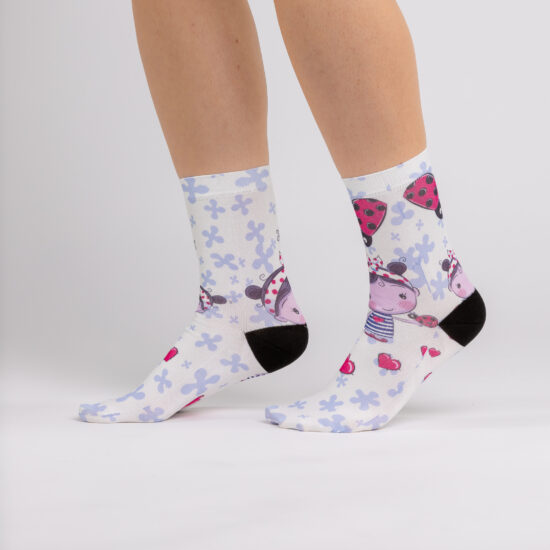 Calzini colorati a fantasia per donna SCONTO 2 Calzini colorati a fantasia per donna SCONTO 2