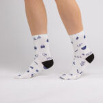 Calzini colorati a fantasia per donna / Calzini colorati a fantasia per donna /