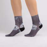 Calzini colorati a fantasia per donna /