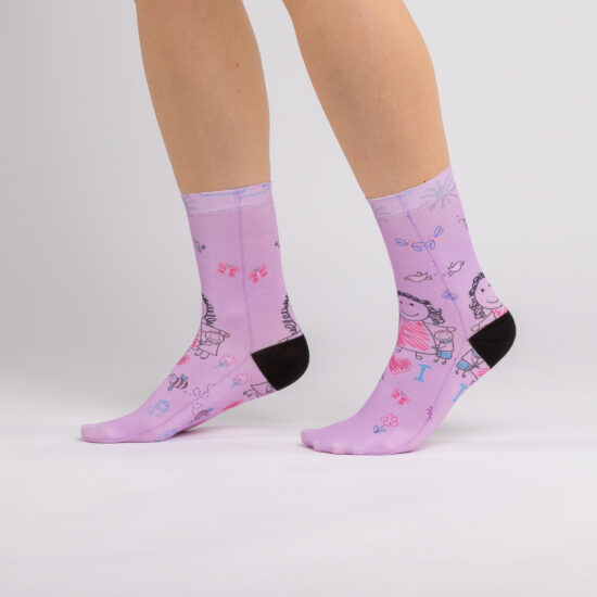 Calzini colorati a fantasia per donna SCONTO 2 Calzini colorati a fantasia per donna SCONTO 2