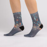 Calzini colorati a fantasia per donna / Calzini colorati a fantasia per donna /