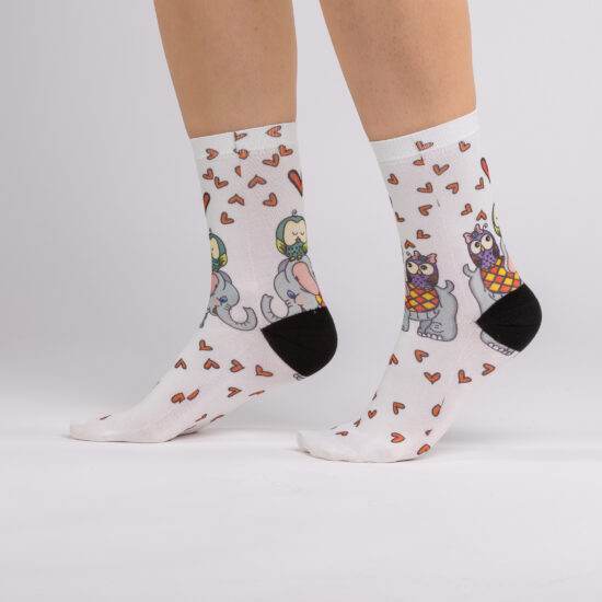 Calzini colorati a fantasia per donna SCONTO 2 Calzini colorati a fantasia per donna SCONTO 2