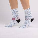 Calzini colorati a fantasia per donna / Calzini colorati a fantasia per donna /
