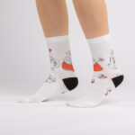 Calzini colorati a fantasia per donna / Calzini colorati a fantasia per donna /