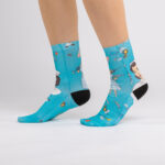 Calzini colorati a fantasia per donna / Calzini colorati a fantasia per donna /