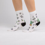 Calzini colorati a fantasia per donna /