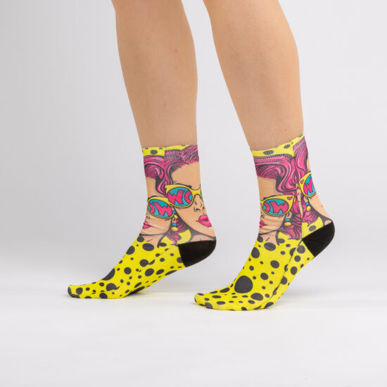 Calzini colorati a fantasia per donna SCONTO 2 Calzini colorati a fantasia per donna SCONTO 2