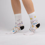 Calzini colorati a fantasia per donna / Calzini colorati a fantasia per donna /