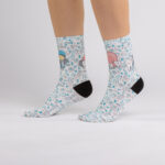 Calzini colorati a fantasia per donna / Calzini colorati a fantasia per donna /