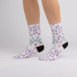 Calzini colorati a fantasia per donna / Calzini colorati a fantasia per donna /