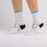 Calzini colorati a fantasia per donna /