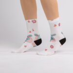 Calzini colorati a fantasia per donna /